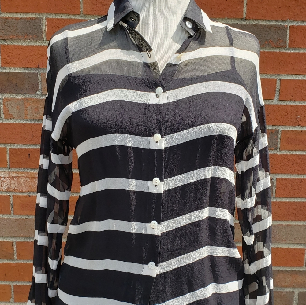Worth silk blouse
